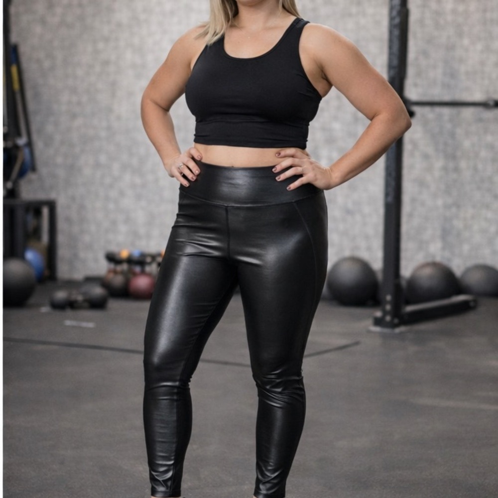 Athleta All Over Gleam Leggings Yoga Gym Athleisure Activewear Women’s Small